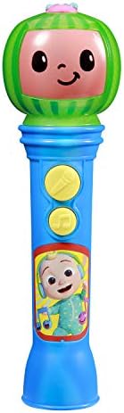 Cocomelon Toy Microphone for Kids, Musical Toy for Toddlers with Built-in Cocomelon Songs, Kids Microphone Designed For Fans of Cocomelon Toys and Gifts
