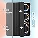 JETech Case for iPad Pro 11-Inch M5/M4 2025/2024 (6th/5th Generation), Slim Stand Hard Back Shell Smart Cover with Auto Wake/Sleep (Black)