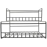 Rangement en fil métallique : grande capacité de rangement, idéal pour organiser un salon de thé, un cadeau pratique à offrir à des amis lors d’une pendaison de crémaillère ou autre, ou un organisateur de plan de travail de cuisine