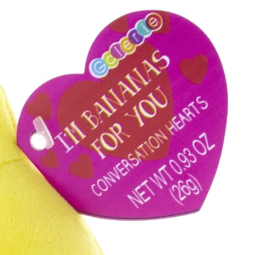 Bananas For You Banana Stuffed Animal With Flavored Hard Candies, Small Soft Bundle Fruit Plushie And Hugging Plush, Gift Set For Valentine's Day, Anniversaries, And Birthdays, .93 Ounces #TOP3