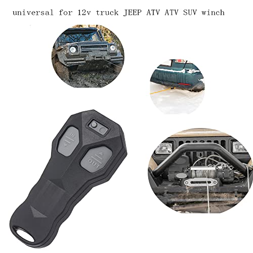 Amoskamar Remote Control For Winch,Wireless Winch Remote Control Kit For 4X4 Utv Warn Atv Winch #TOP2