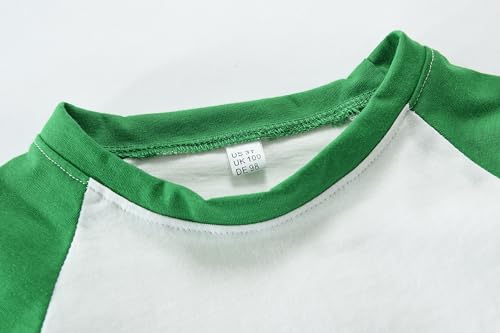 Kids St Patricks Day Shirt Boys Girls Saint Patrick's Shamrock Clover Lucky Graphic Tees Toddler Long Sleeve T-Shirt Tops3