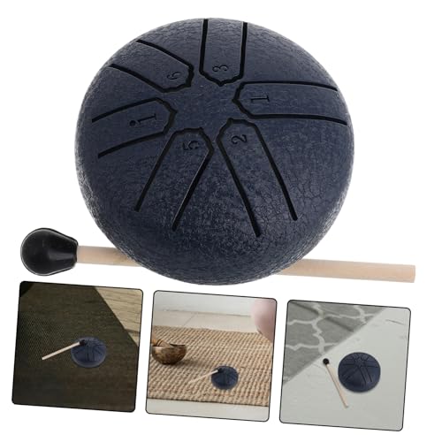 Mini Steel Tongue Drum portátil para meditación y música miniatura 7
