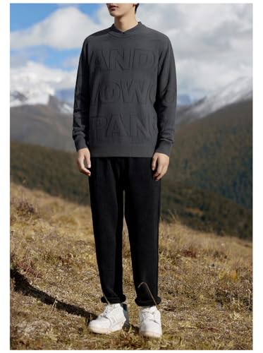 Pull col chemise intégré homme ample idéal pour le bureau et les sorties - 6