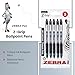 ZEBRA Pen Z Grip Smooth Black Ballpoint Pens, Comfortable ZEBRA Pens With Pocket Clip, Retractable Ballpoint, Reliable Black Biro Pens Multipack For Everyday Use - Medium Point, 5pk ZEBRA Pen Z Grip Smooth Black Ballpoint Pens, Comfortable ZEBRA Pens With Pocket Clip, Retractable Ballpoint, Reliable Black Biro Pens Multipack For Everyday Use - Medium Point, 5pk