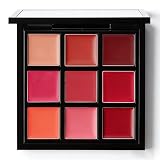 YEPYEPGO 9 Colors Lipstick Palette, Matte Velvet Lip Cream Color Palette, Pro Lip & Cheek Makeup, Long Lasting, Moisturizing Waterproof for Every Occasion
