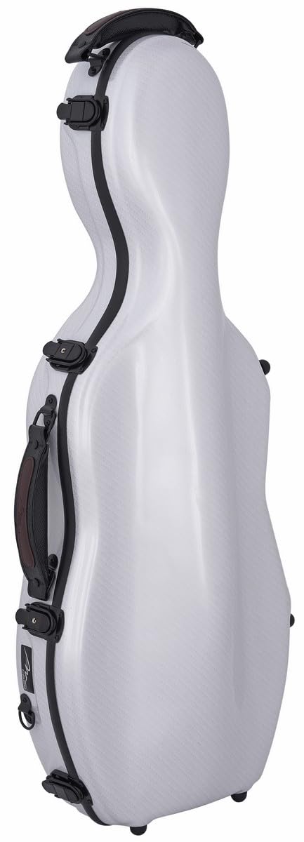 Custodia per Viola Fiberglass 38-43 Ultra Light special argento M-case + borsa musicale