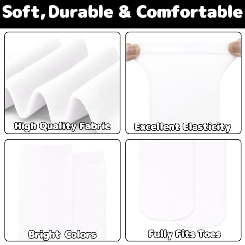 Image of Olreco 1 Pack Toddler Kids Youth Soccer Socks Girls Boys Baseball Socks Youth Knee High Softball Football Accessories Cotton