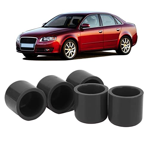 Silicone Blanking Cap, Anti Aging Universal 5Pcs 30Mm Intake Vacuum Hose Bung For Pipe(Black) #TOP3
