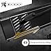 BeGuo Gun Rack for Wall,Gun Wall Mount Rilfe Rack,Heavy Duty Steel Indoor Gun Racks,Height-Adjustable Display Shotgun Rack 4 Slots