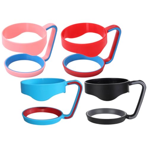 Manchons de poignée pour gobelets 30oz housses de tasses portables plastique