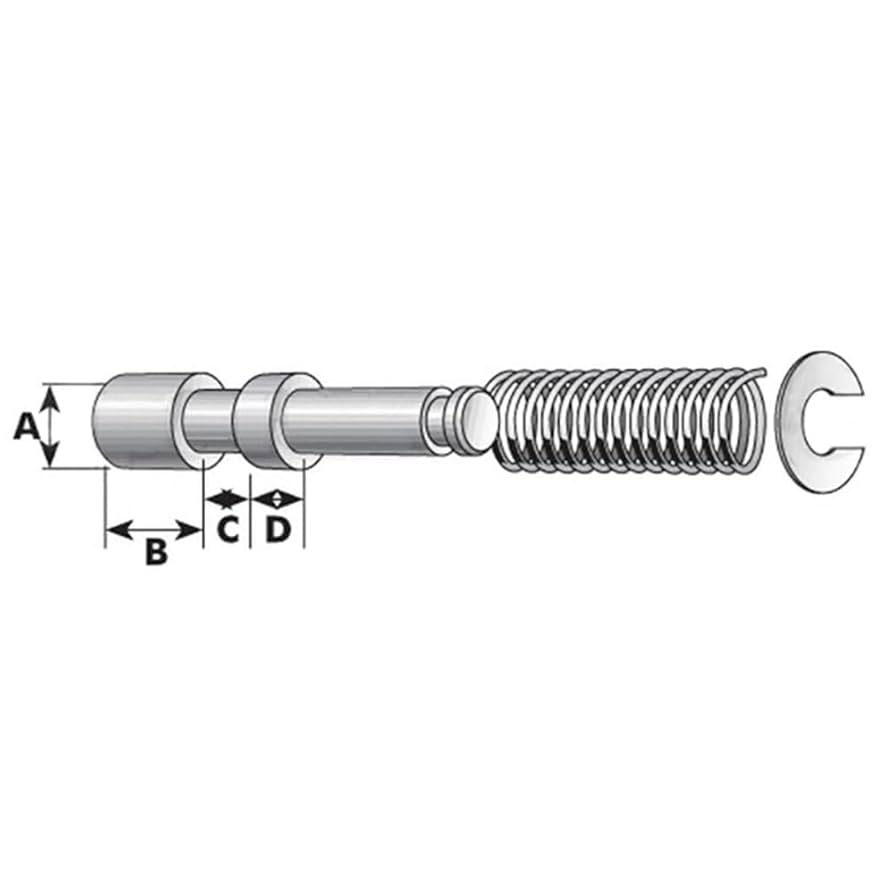 pria⋈ *。 PTO Shaft Locking Pin 7/16