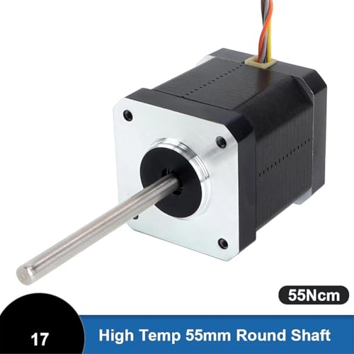 Motor paso a paso de 55 Ncm con aislamiento premium clase H 17HS19 3