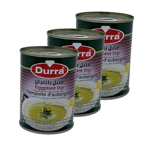 Lot 3x Caviar d'aubergines - baba ghanouj - Boîte 370g