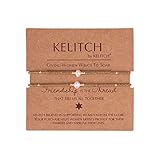 armband perlen selber machen ★ KELITCH Freundschaftsbänder importiert japanische Rocailles, auffällige Perle, natürliche und helle Farbverteilung und umgibt Ihr Handgelenk mit einem Band von glänzenden