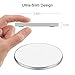 Limxems Cargador Inalámbrico 10W Qi Wireless Carga Rápida Quick Charger -Blanco