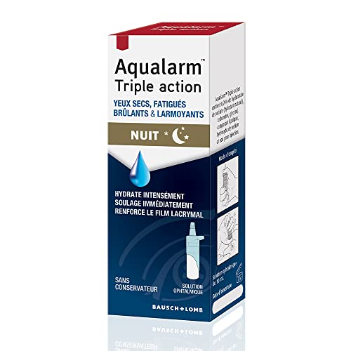 Bausch + Lomb Aqualarm Triple Action Nuit 10 ml