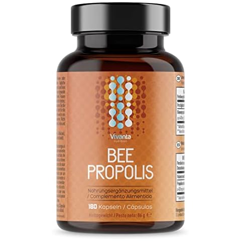 Bienen Propolis Kapseln - 2.000 mg Propolis Äquivalent pro Portion Cover