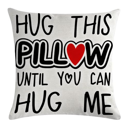 AliCarr Anniversary Wedding Gifts for Women Men, Hug This Pillow
