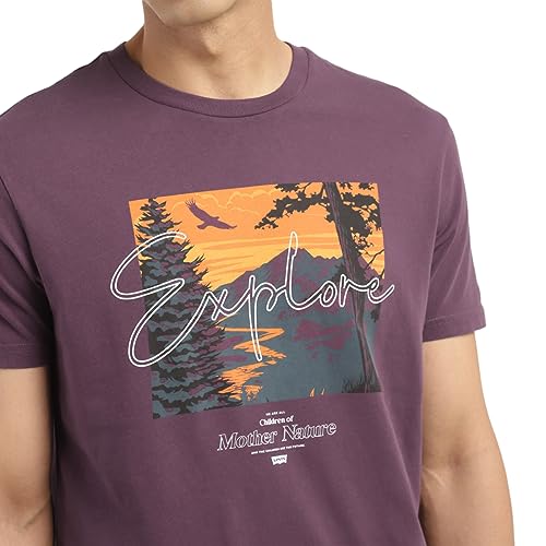 Image of Levi's Men's Cotton Regular Fit T-Shirt