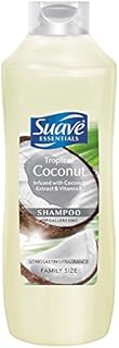 Suave Essentials (formerly Naturals) Shampoo, Tropical Coconut, 22.5 oz