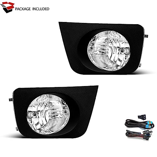 SPIEGEER Fog Lights Assembly for 2006 2007 2008 2009 Toyota 4Runner Fog Lamps Replacement Kit with Switch&Wiring Kit with 9006 12V 55W Halogen Bulbs Clear Lens by SPIEGEER - Used condition - Image 2