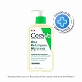 CeraVe Hydrating Foaming Oil Cleanser 236ml for Normal to Very Dry Skin with Squalane & Moisturising Lotion, with hyaluronic acid and 3 essential ceramides (Packaging may vary) 236 ml - Image 3