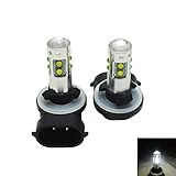 50W LED Headlights Bulbs for 1993-2016 Polaris Sportsman Ranger RZR H-11Super White Lamp Bulbs