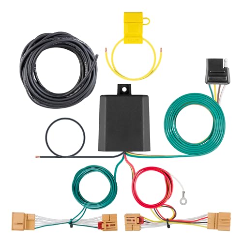 CURT 56383 Vehicle-Side Custom 4-Pin Trailer Wiring Harness, Fits Select Volkswagen Atlas