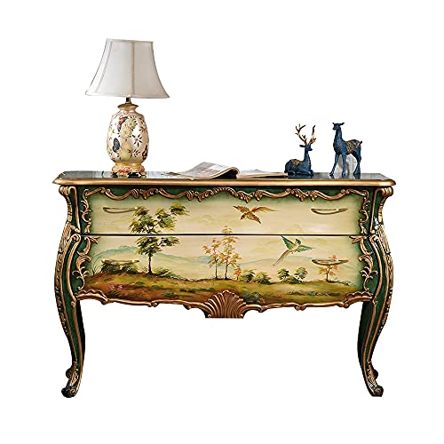 QINJIE Armario de Almacenamiento Retro para aparador Tipo Buffet, Armario para el hogar, Armario, Comedor, cajón para Sala de Estar, Entrada, Dormitorio, Cocina,B