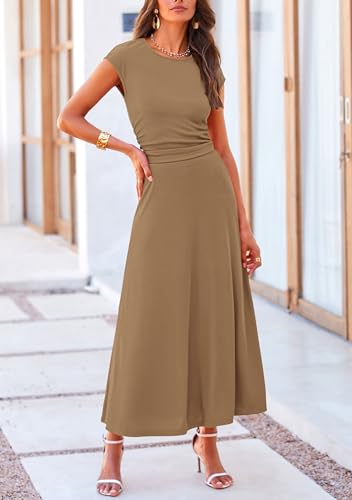 PRETTYGARDEN Two Piece Skirt Set for Women 2025 Summer Spring Dressy Casual Knit Travel Vacation Matching Lounge Outfits