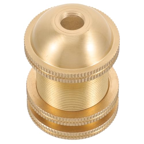 Healeved E14 Copper Light Bulb Socket Sturdy Solid Copper Lamp Base Full Thread Screw Ceiling Pendant Light Floor Lamps Scenes