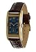 Circa Men's Rectangular Watch Blue And Gold CT125T [Watch]