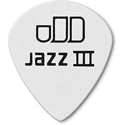 Dunlop 478 TORTEX White JAZZ III Picks (12-Pack) 0.73 mm - Les Beatles, Paul McCartney, John Lennon, RIngo Starr, George Harrison Dunlop 478 TORTEX White JAZZ III Picks (12-Pack) 0.73 mm – Image 3