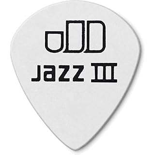 Dunlop 478 TORTEX White JAZZ III Picks (12-Pack) 0.73 mm - Les Beatles, Paul McCartney, John Lennon, RIngo Starr, George Harrison Dunlop 478 TORTEX White JAZZ III Picks (12-Pack) 0.73 mm – Image 3