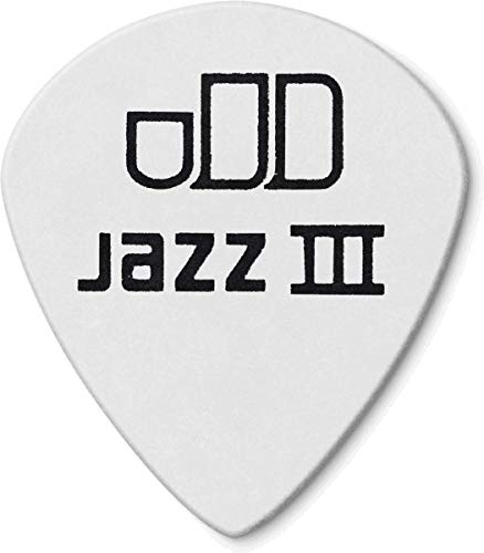 Dunlop 478 TORTEX White JAZZ III Picks (12-Pack) 0.73 mm - Les Beatles, Paul McCartney, John Lennon, RIngo Starr, George Harrison Dunlop 478 TORTEX White JAZZ III Picks (12-Pack) 0.73 mm – Image 4