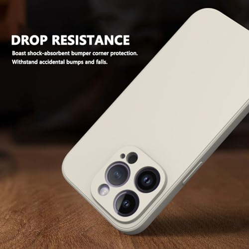 Image of for iPhone 14 Pro Case White, Scratch Resistant with Soft Touch, Slim Thin Phone Cover for iPhone 14 Pro 6.1 inch