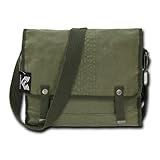 Rapiddominance Vintage Military Messenger Bag, Olive