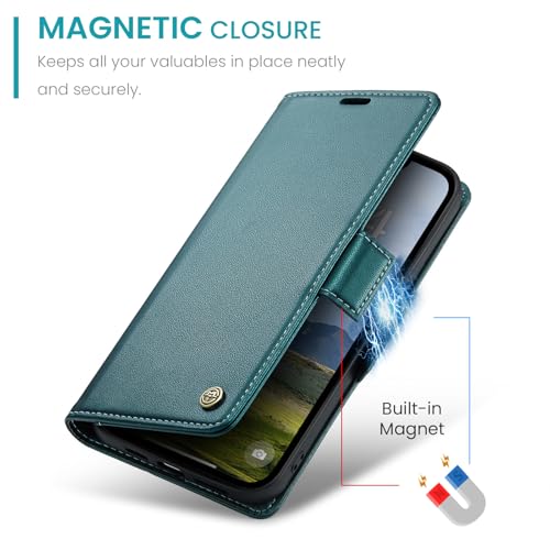 Housse iPhone 17e/16e anti-rayures étui portefeuille complet