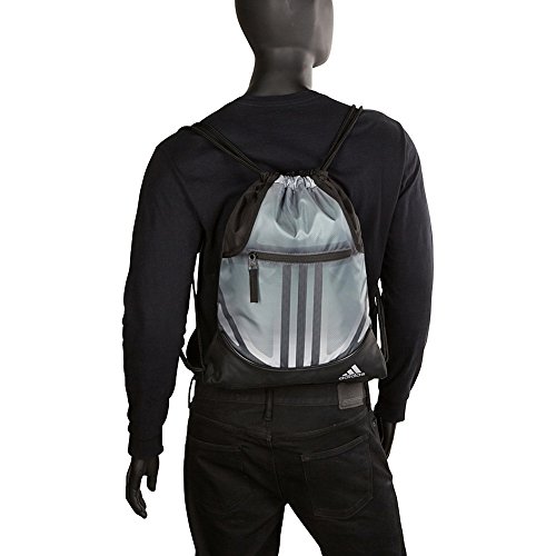 Image of adidas Alliance II Sack Pack, One Size, Shock Mint Texture Print /Onix /Easy Coral