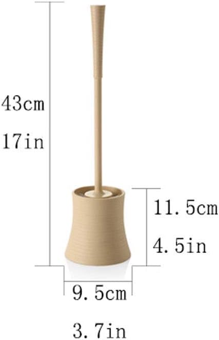 SPOUR Toilet Brush Holder Toilet Brush, Household Bathroom Toilet Brush and Bracket Set, Soft Bristle Toilet Brush, Beautiful and Durable L,Toilet Brush with Holder