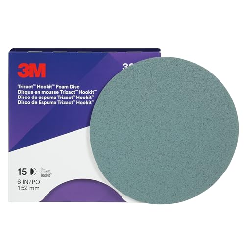 Image of 3M Trizact Hookit Foam Disc, 30662, P5000 Grade, 6 in
