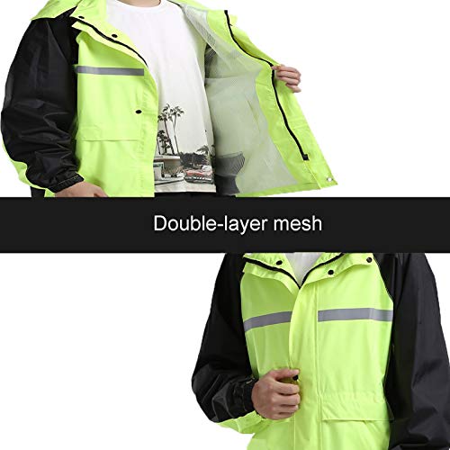 Traje impermeable con capucha para hombre y mujer miniatura 6