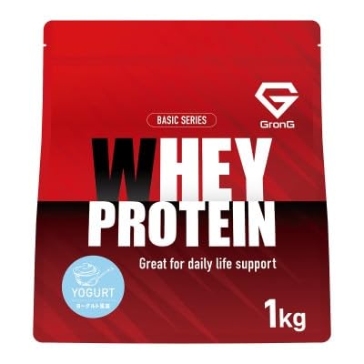 グロング ホエイプロテイン ベーシック ヨーグルト風味 1kg
