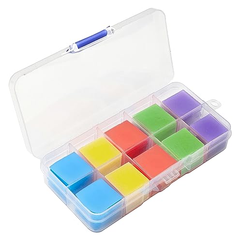 Diamond Painting Stift Kleber Ton 100pcs DIY Diamant Painting Wachs Malerei Klebeton Diamant Kunst Kleber Leim mit Aufbewahrungsbox