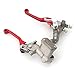 Rzmmotor Motorcycle Brake Master Cylinder Reservoir Clutch Lever Fit for CR125R CR250R 96-07, CR500R 92-01, CRF150R 07-16, CRF250R/X 04-16, CRF450R 02-06, CRF450X 05-16, CR80R CR85R 98-07