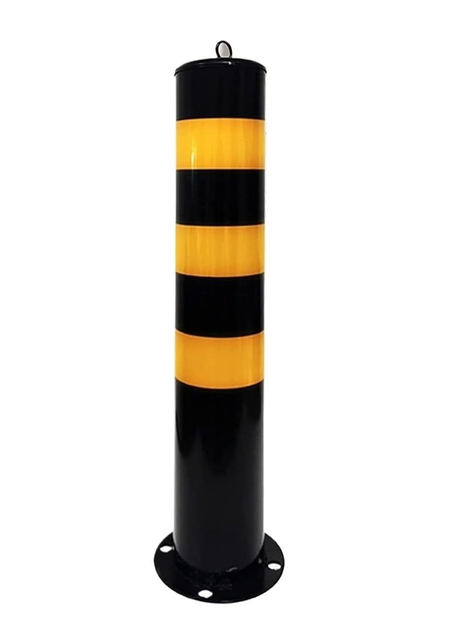 Poteaux de stationnement anti-choc avec ruban réfléchissant de 75 cm