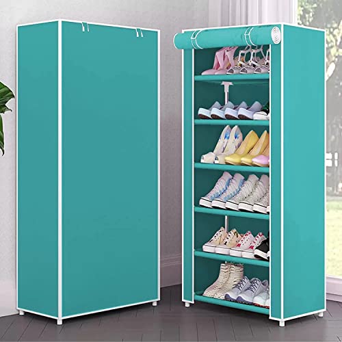 Image of CMerchants Plastic 6 Layer Multipurpose Shoe Rack (Green)