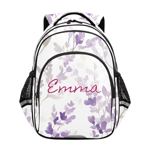 Sac à dos personnalisé lavande violette : fini les cartables perdus à l'école primaire !