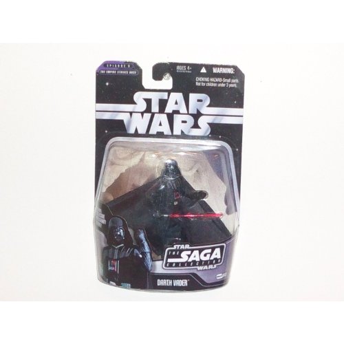 Darth Vader SAGA 13 figurine variante statique Hasbro avec erreur d'emballage rare